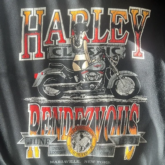 Vintage Harley Sweatshirt - Picture 3 of 6
